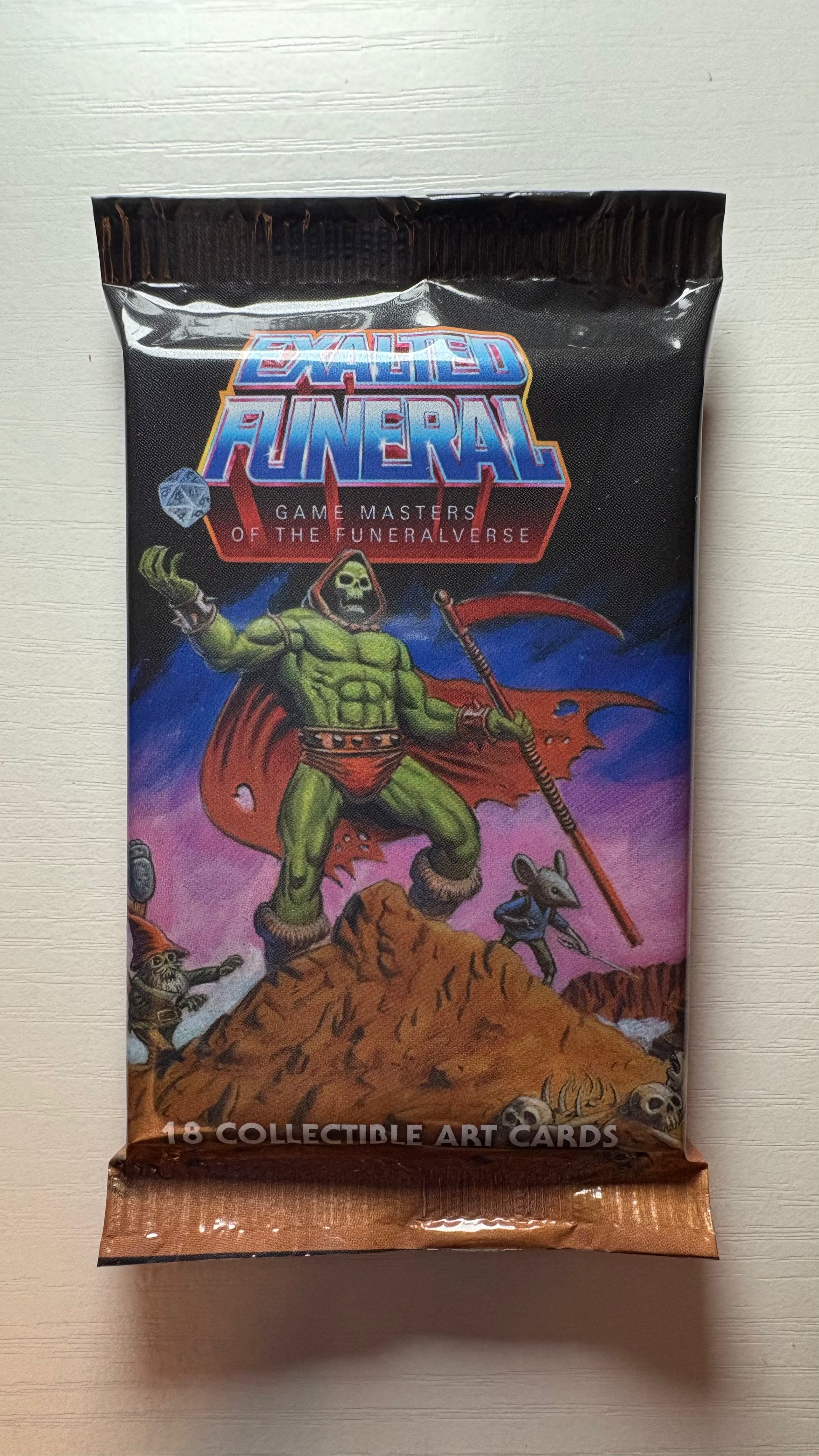Game Masters of the Funeralverse - Limited Edition Collectable Art Card Pack