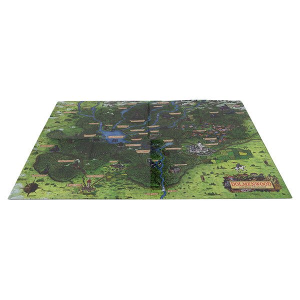 Dolmenwood Cloth Player's Map - Exalted Funeral