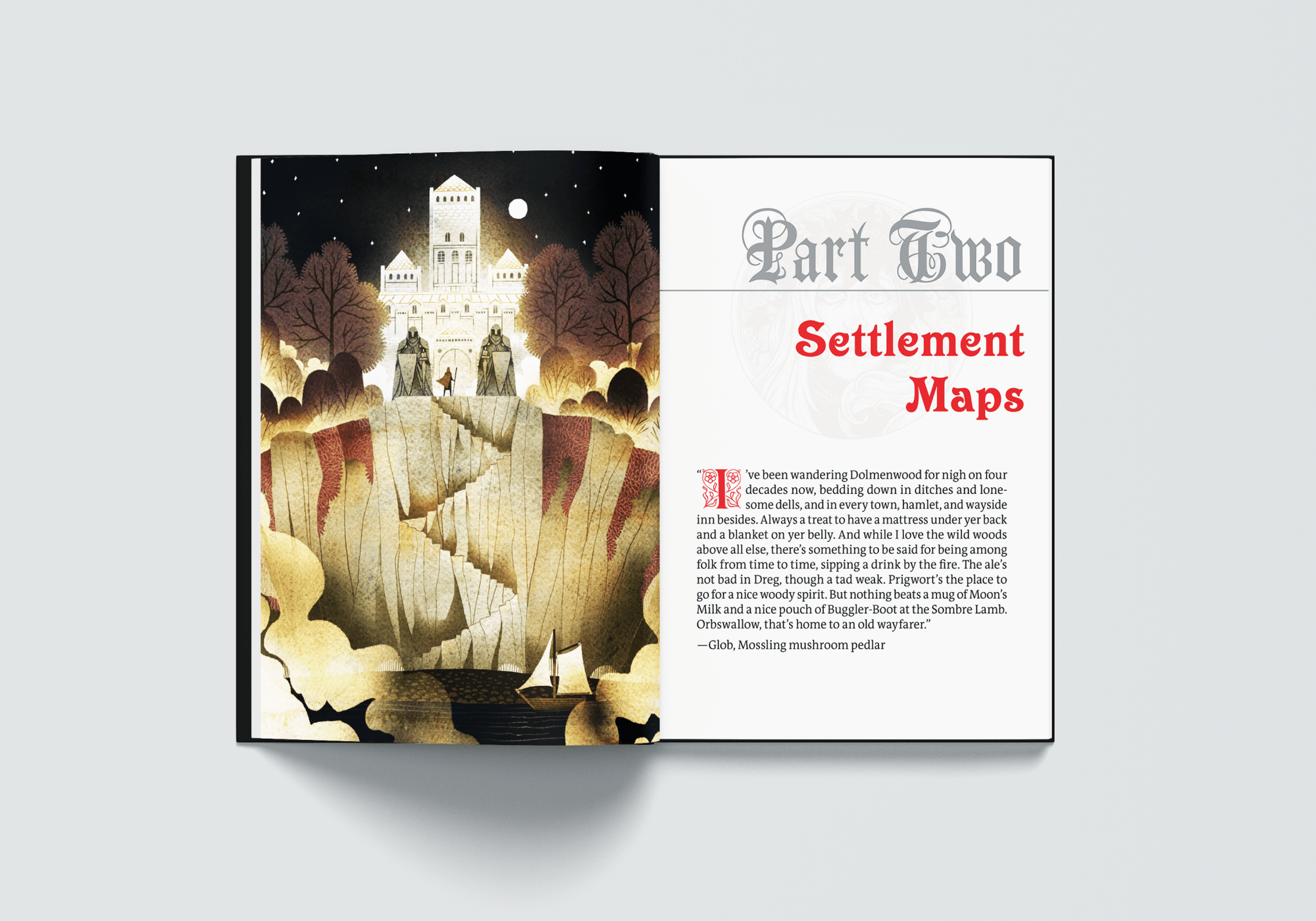 Dolmenwood Maps Book - Exalted Funeral