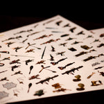 Dr. Grordbort’s Equipment Stickers for Character Sheets - Exalted Funeral