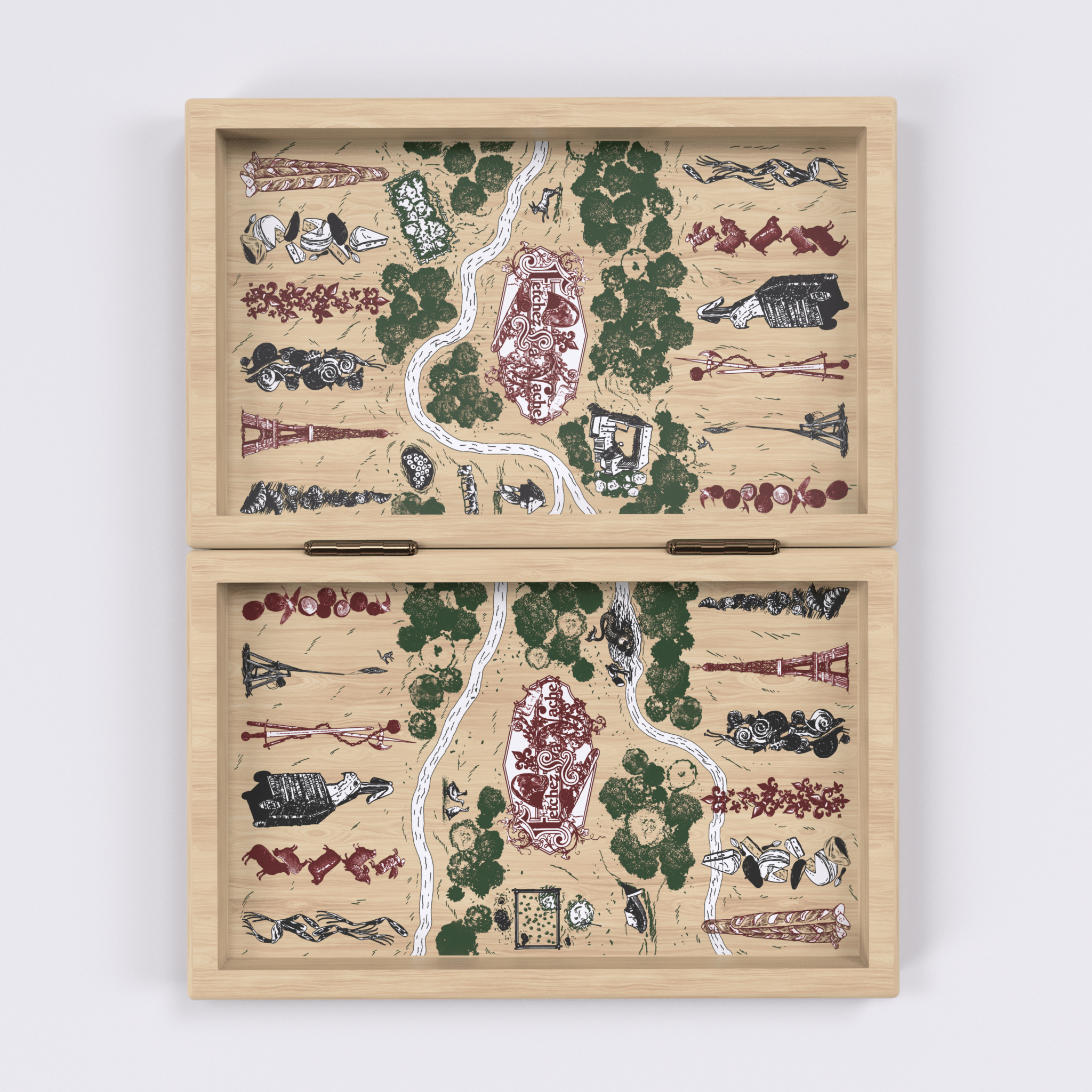 Fetchez la Vache! 3 - in - 1 Game Set - Exalted Funeral