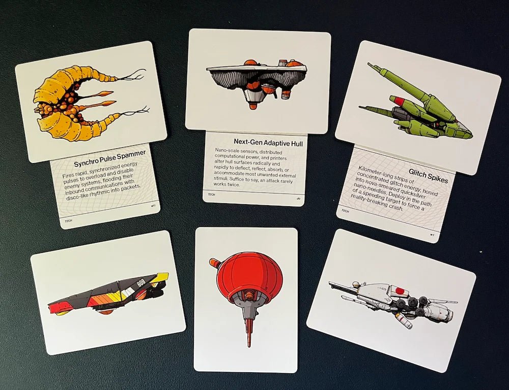 Instant Star Ships card deck - Exalted Funeral