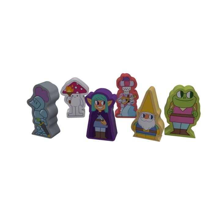 meeples and monsters Land of Eem Meeple 6 Pack