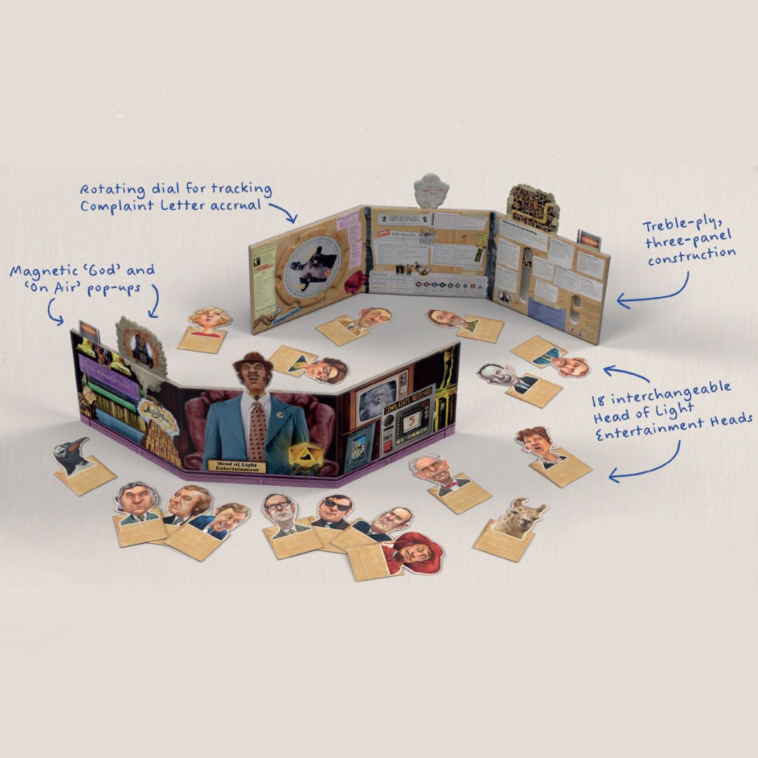 Monty Python RPG - Head of Light Entertainment Gamemaster Screen - Exalted Funeral