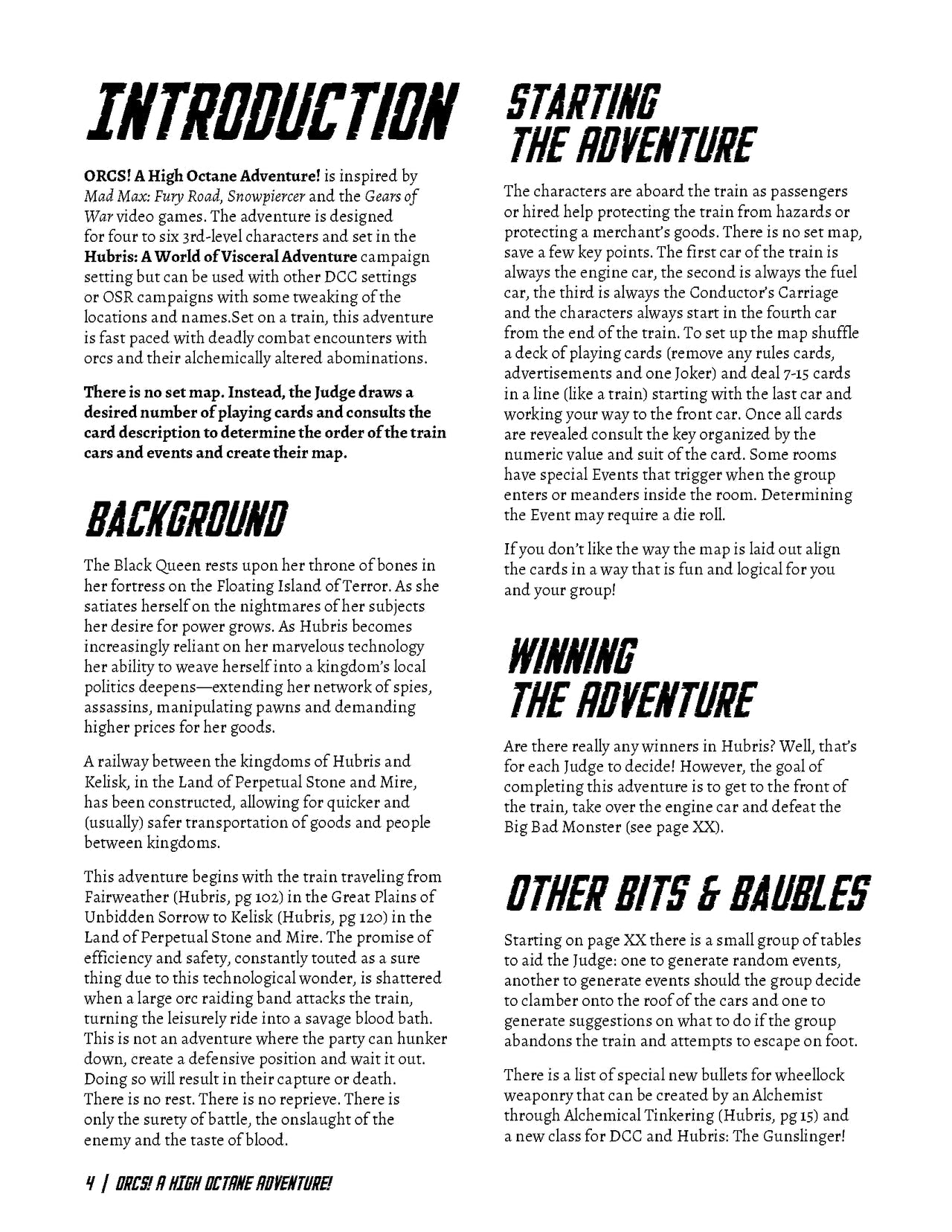 Orcs! A High Octane Adventure! - Exalted Funeral