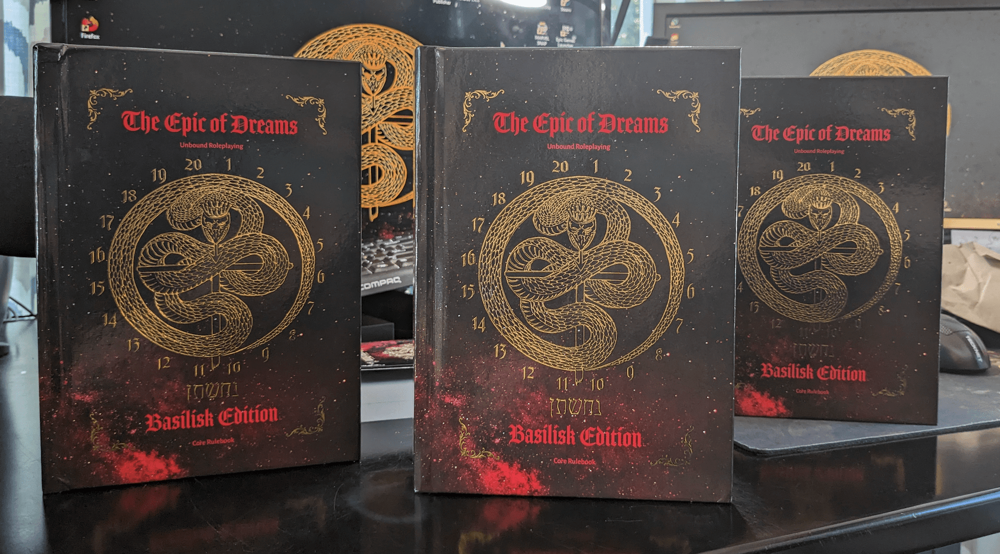 The Epic of Dreams - Basilisk Edition + PDF - Exalted Funeral