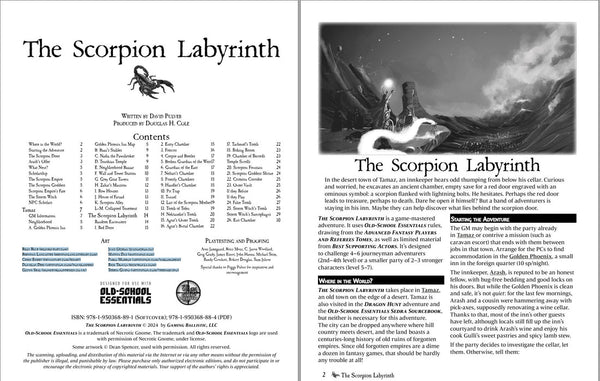 The Scorpion Labyrinth - Exalted Funeral