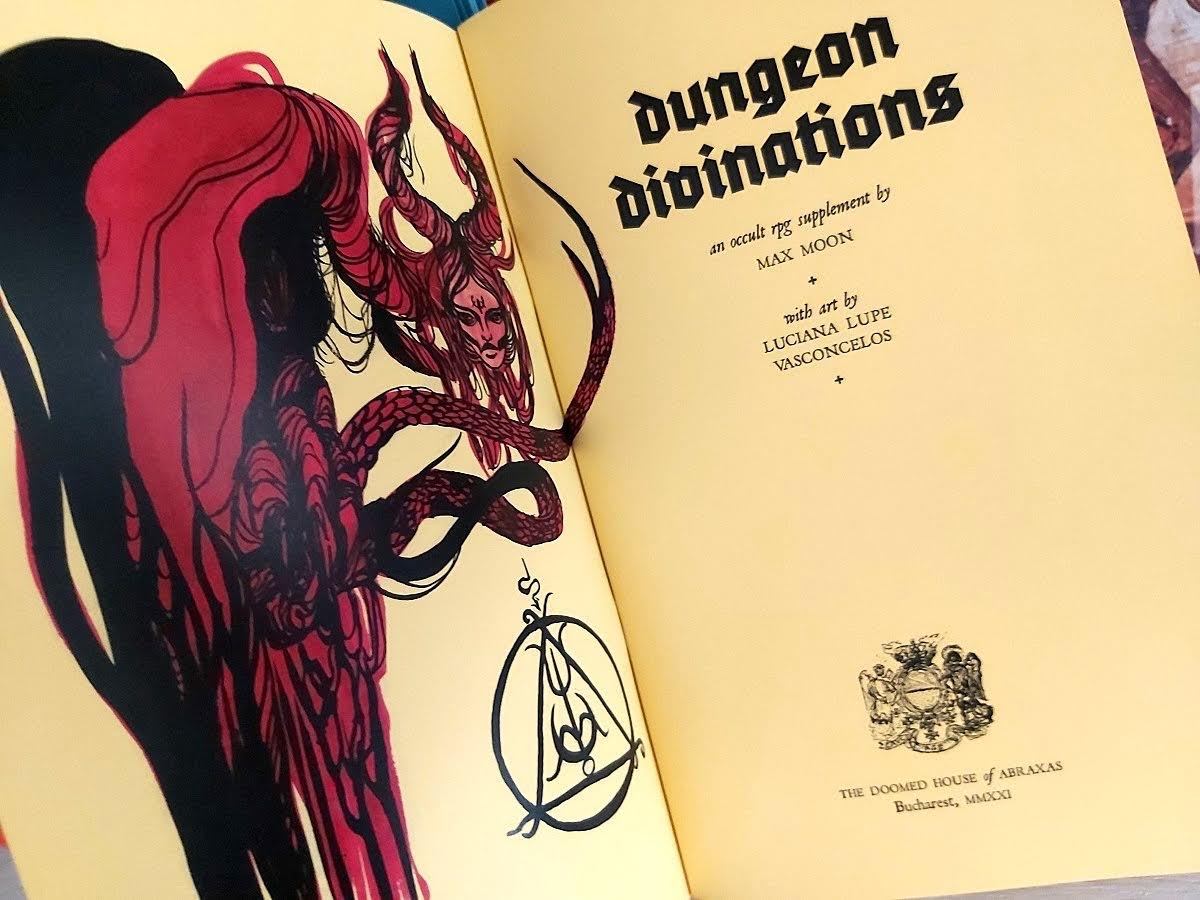 Dungeon Divinations Mount Abraxas First Edition - Exalted Funeral