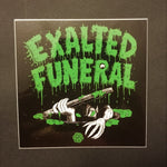 Exalted Funeral Stickers