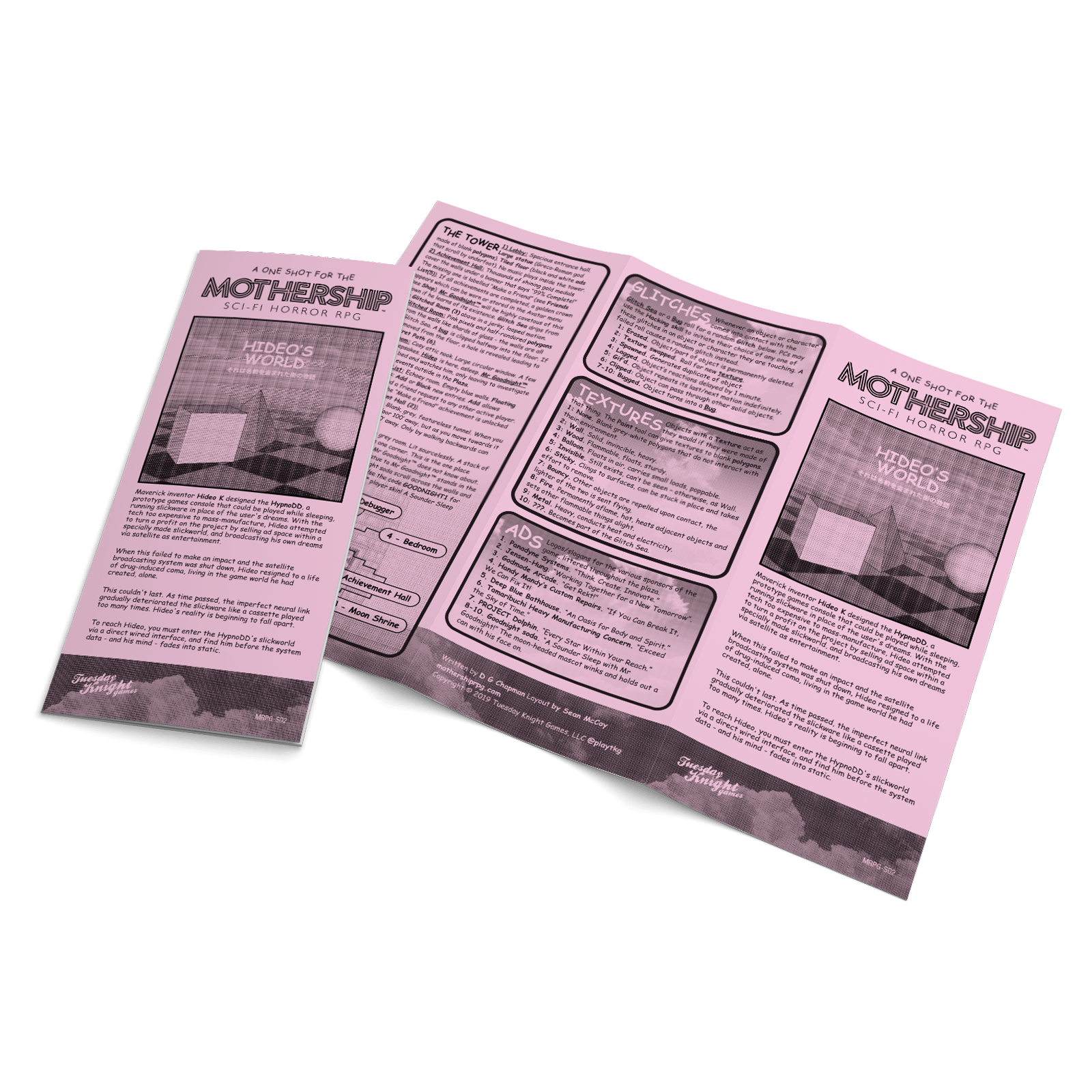 Hideo's World Pamphlet + PDF