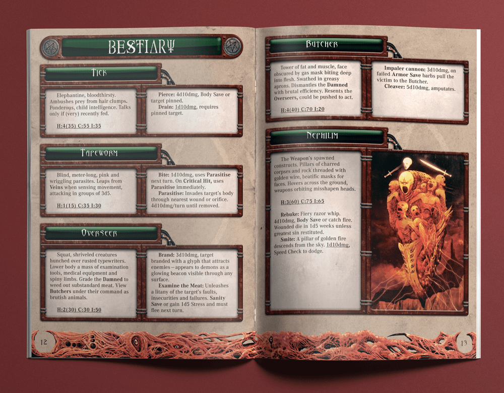 Meat Grinder + PDF - Exalted Funeral