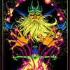 Old-School Essentials Enchanter Black Light Art Print - Exalted Funeral