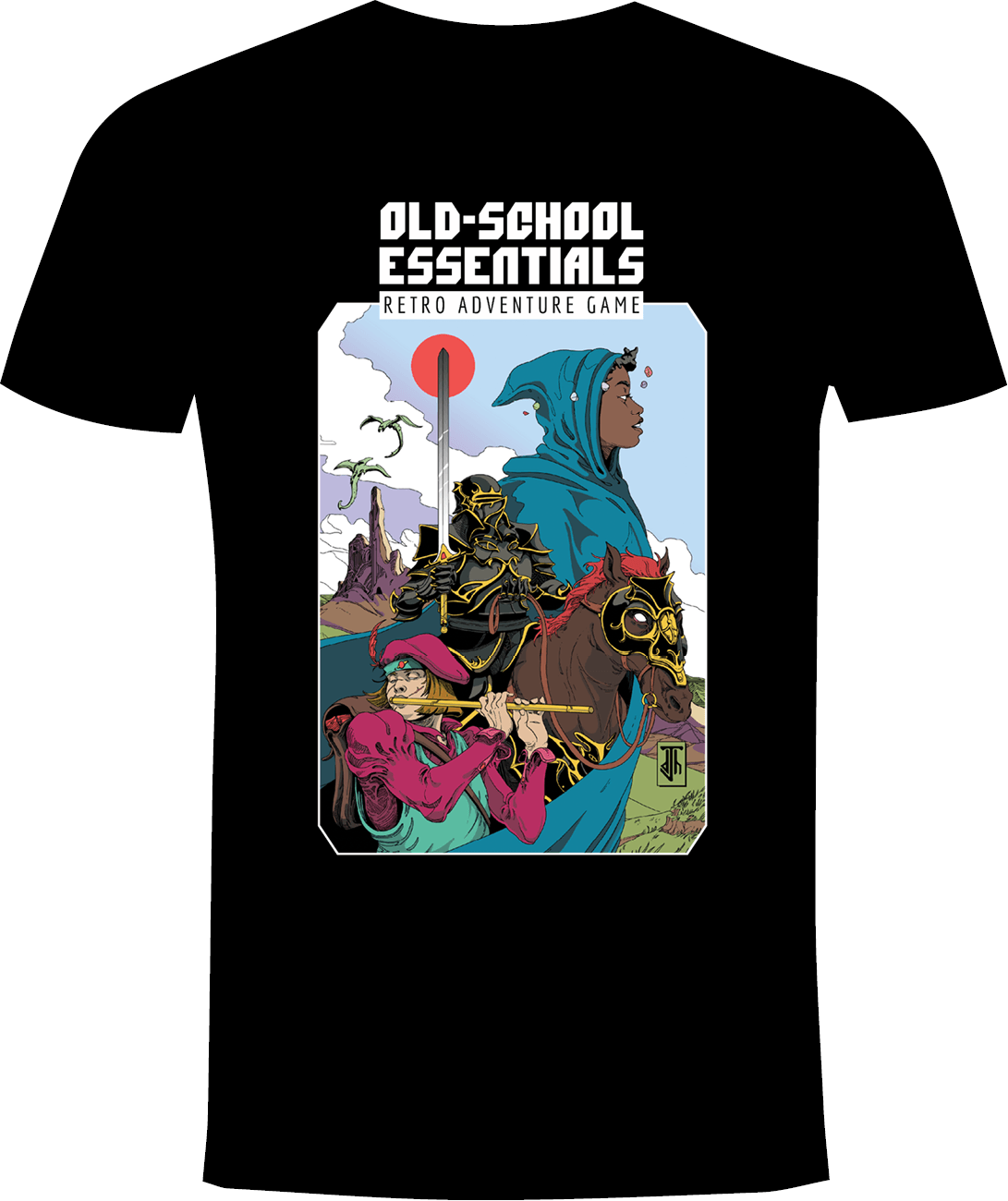 Old-School Essentials Fantastic Journey T-Shirt - Exalted Funeral