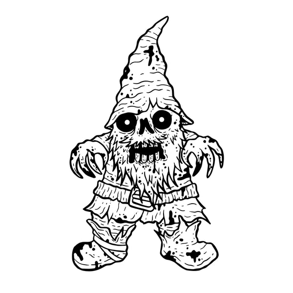 Old-School Essentials Necrotic Gnome Stickers - Exalted Funeral