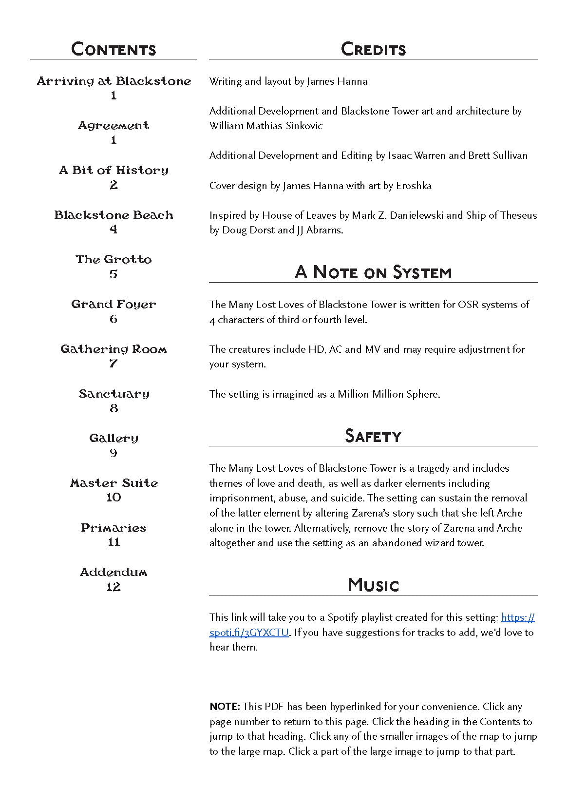 The Many Lost Loves of Blackstone Tower + PDF - Exalted Funeral