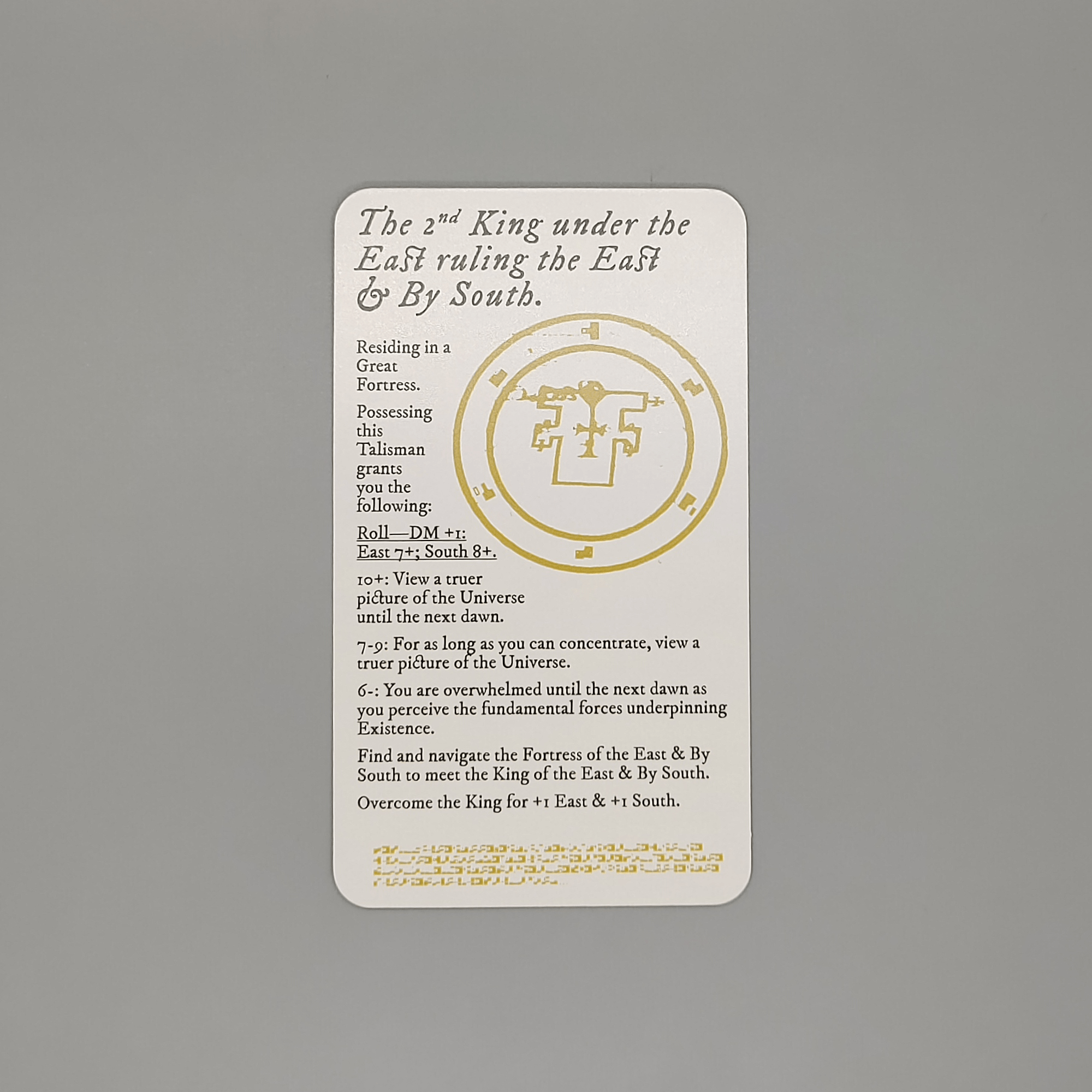 Unusual Esoterica - Series #1 - Exalted Funeral