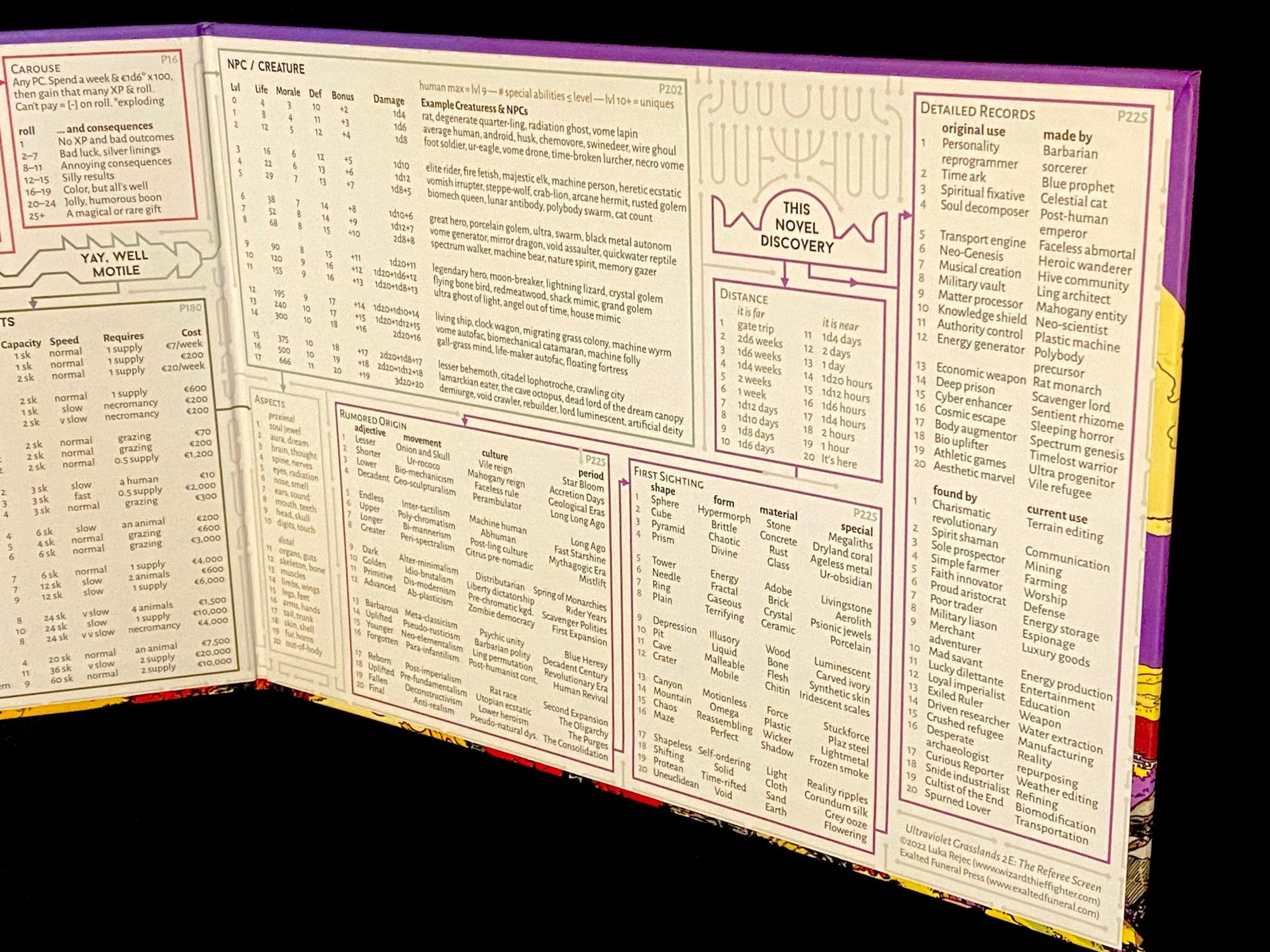 UVG 2E Referee Screen - Exalted Funeral