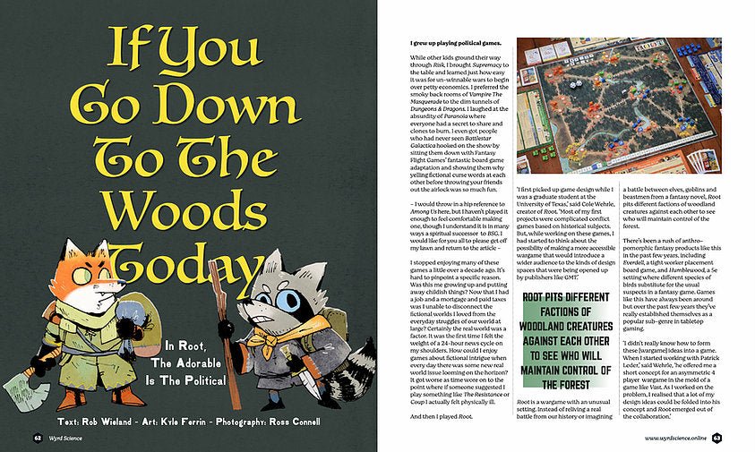 Wyrd Science Magazine - Exalted Funeral