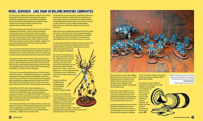 Wyrd Science Magazine - Exalted Funeral