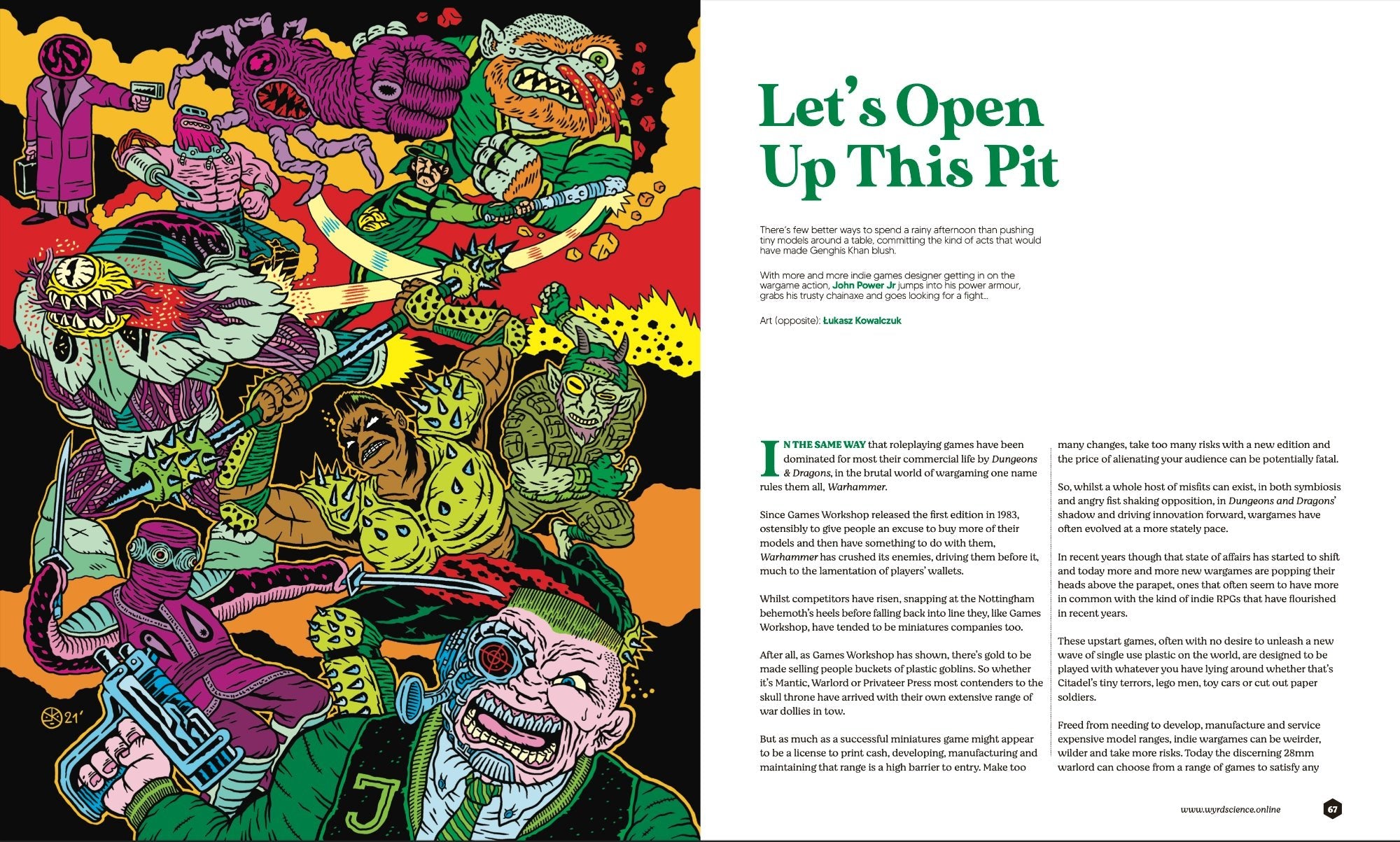 Wyrd Science Magazine - Exalted Funeral