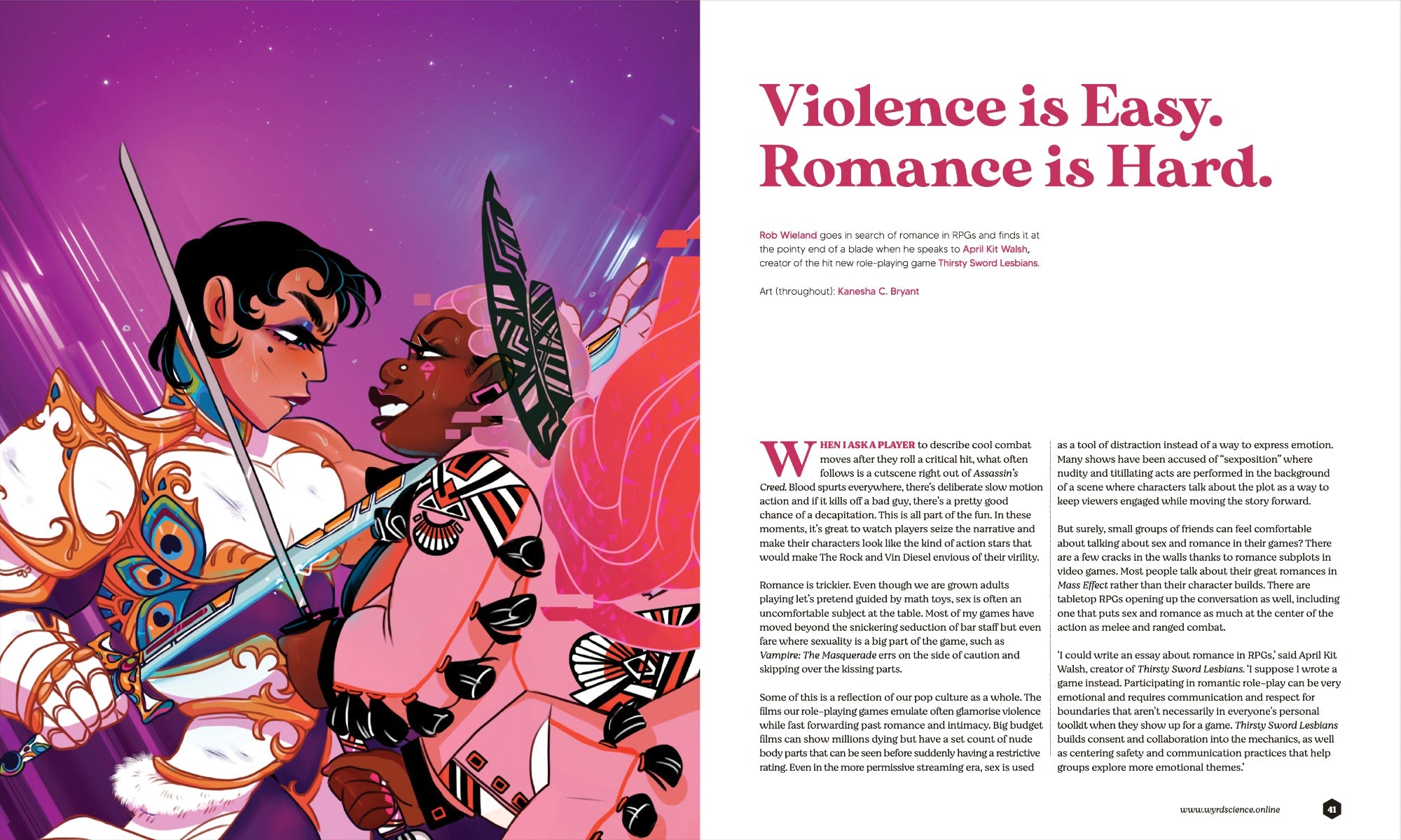 Wyrd Science Magazine - Exalted Funeral