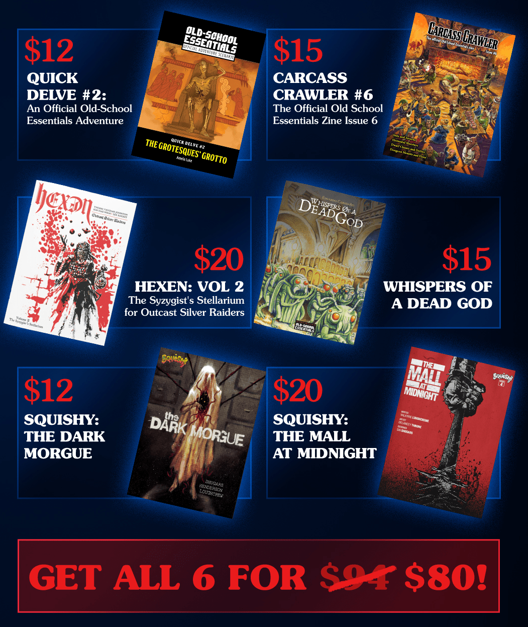 2025 Black Friday Exalted Funeral New Release Bundle - Exalted Funeral