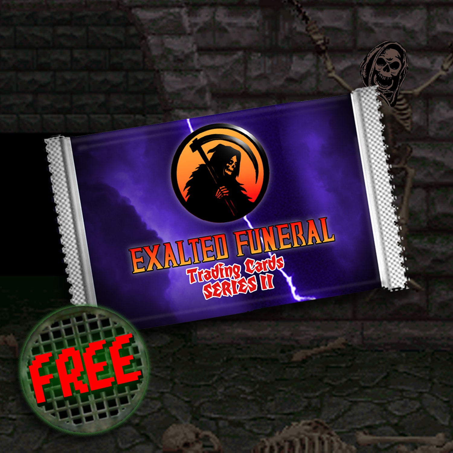 Collectable Art Cards Pack: Series II - FREE MORTAL FUNERAL GIVEAWAY