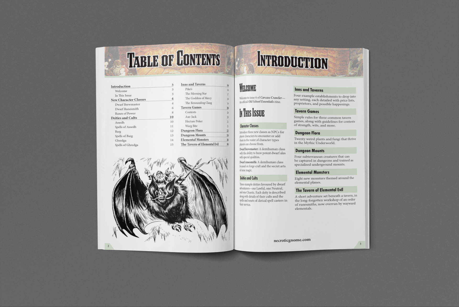 Carcass Crawler - The Official Old School Essentials Zine Issue 6 - Exalted Funeral