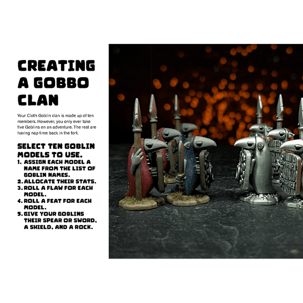 Cloth Goblins + PDF - Exalted Funeral