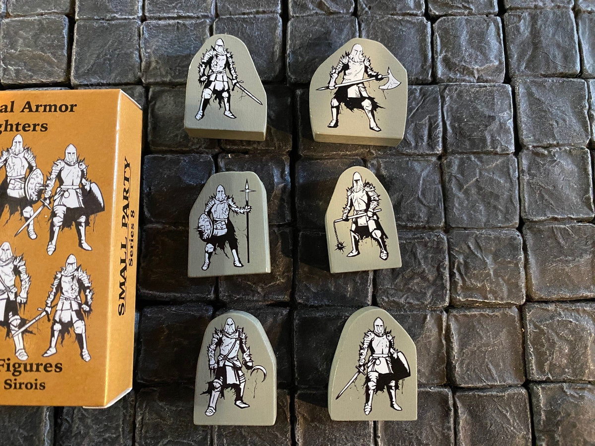 Smallands Armor Crystal Armor Fighters: Small Party - Series 8 – Exalted Funeral