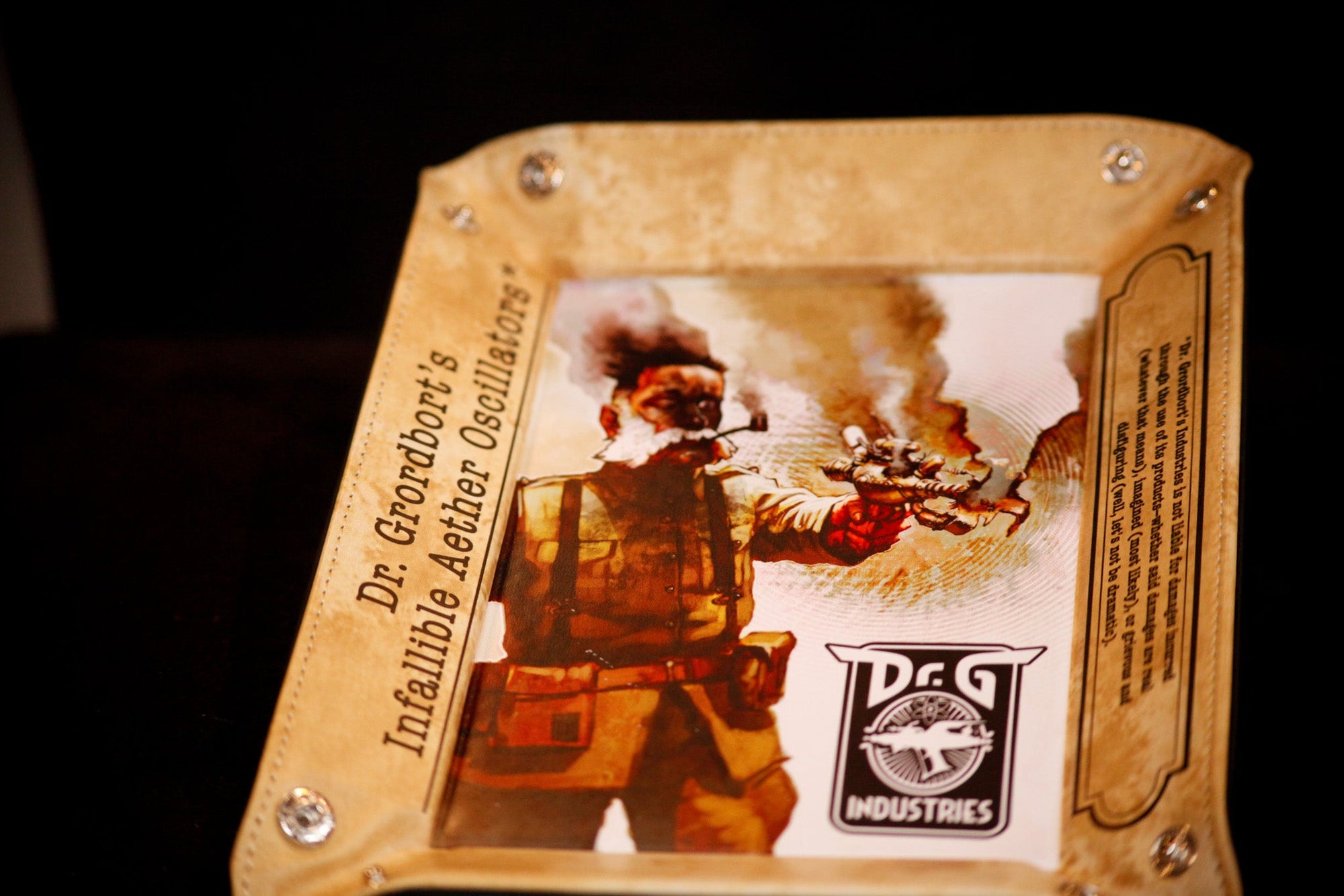 Dr. Grordbort's Malfunction Dice Tray - Exalted Funeral