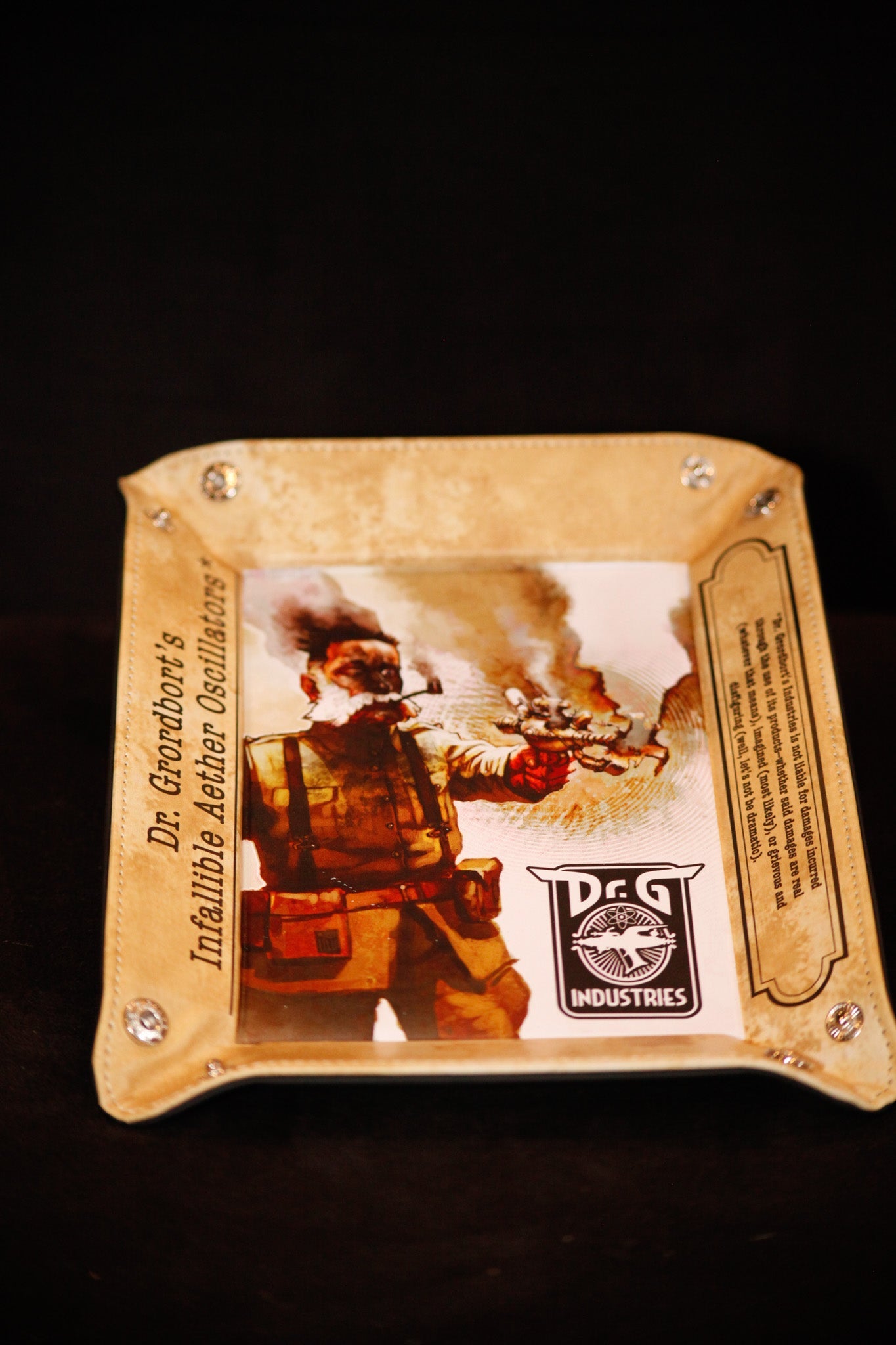 Dr. Grordbort's Malfunction Dice Tray - Exalted Funeral