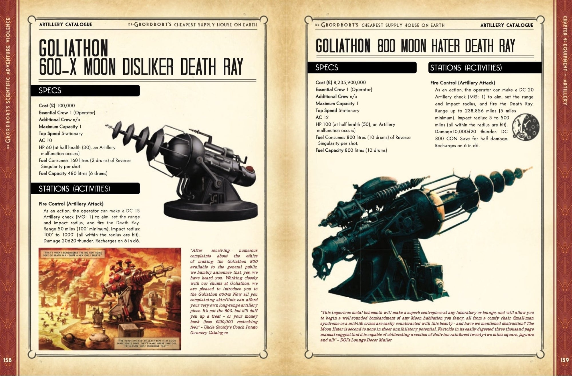Dr. Grordbort’s Scientific Adventure Violence + PDF - Exalted Funeral