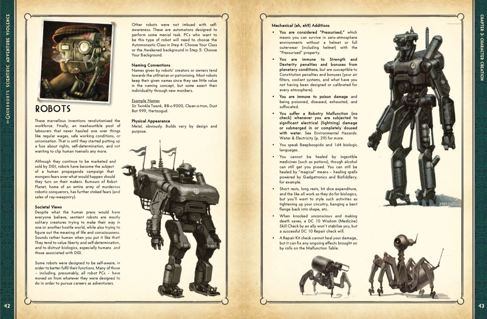 Dr. Grordbort’s Scientific Adventure Violence + PDF - Exalted Funeral