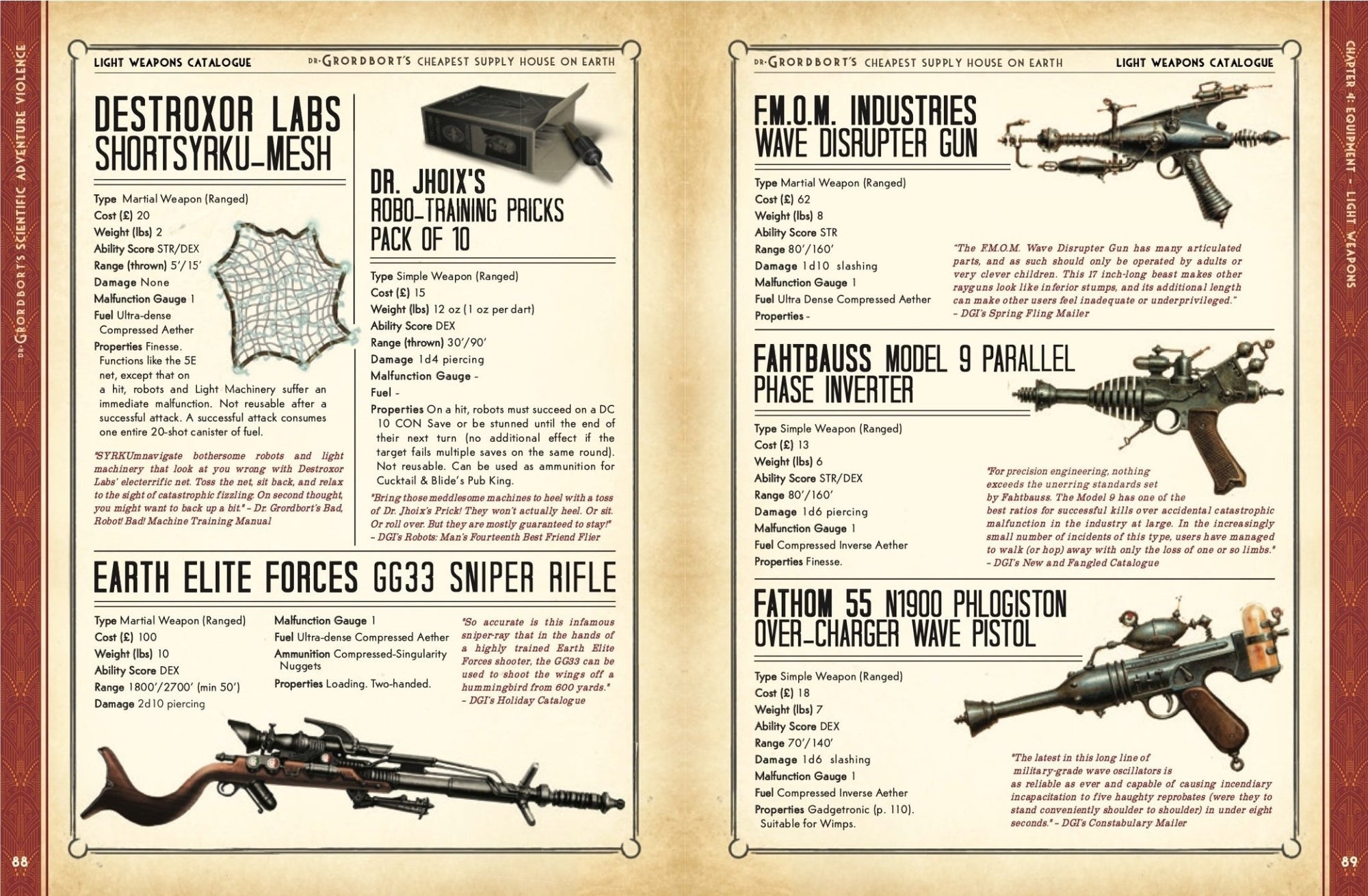 Dr. Grordbort’s Scientific Adventure Violence + PDF - Exalted Funeral