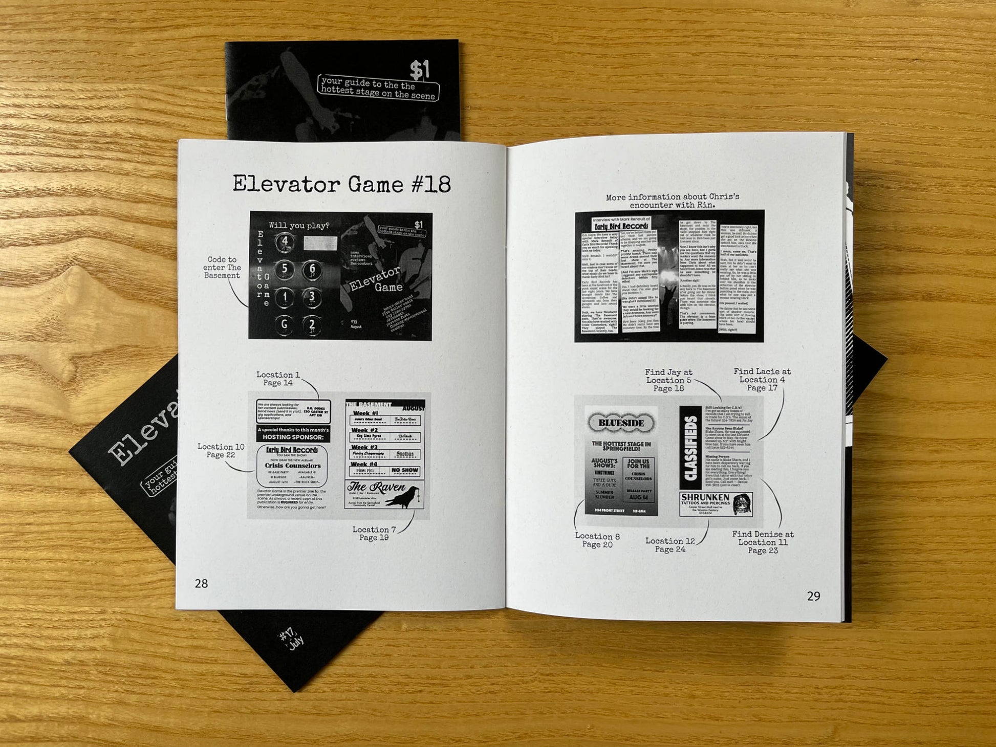 Elevator Game + PDF - Exalted Funeral