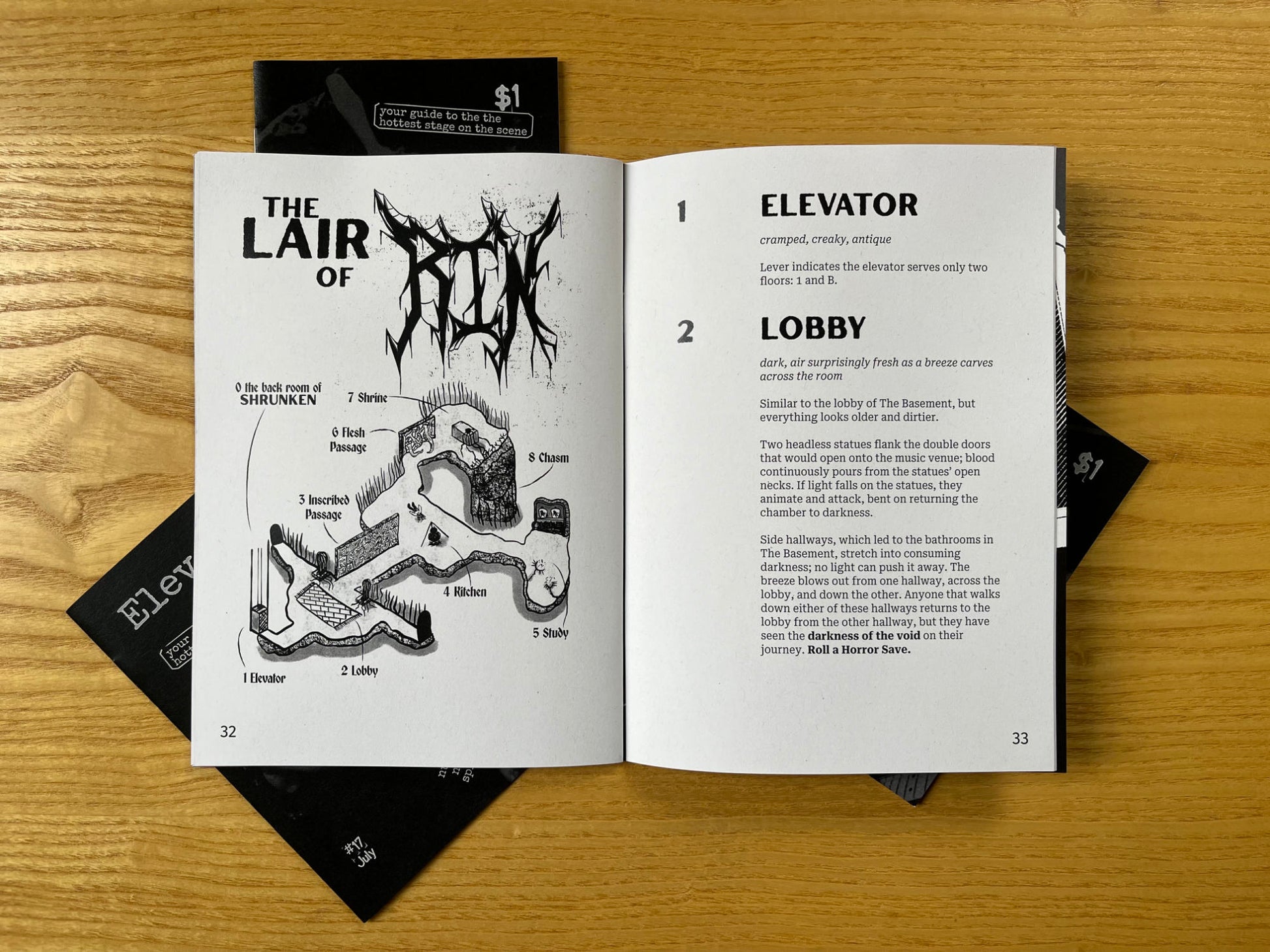Elevator Game + PDF - Exalted Funeral