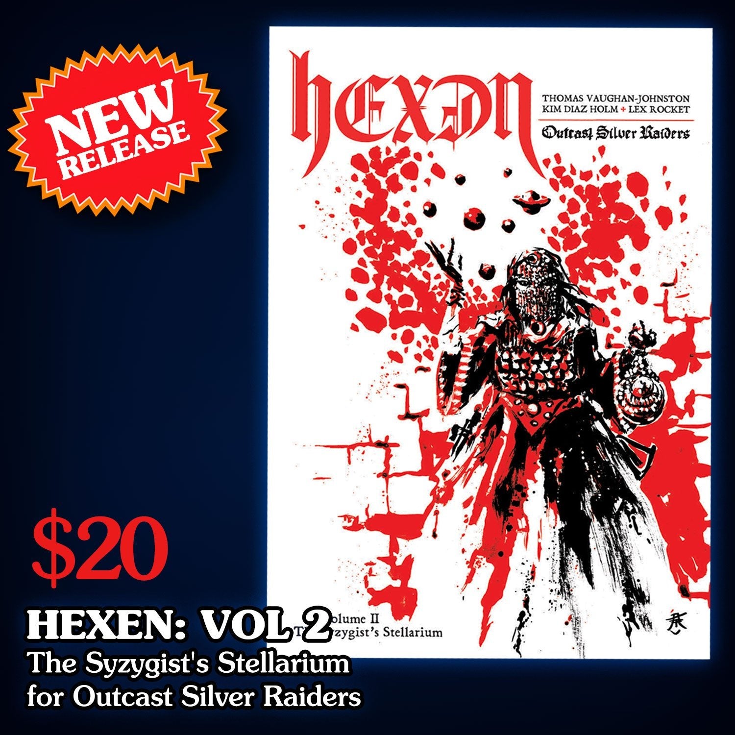 Hexen: Volume 2 - The Syzygist's Stellarium for Outcast Silver Raiders - Exalted Funeral