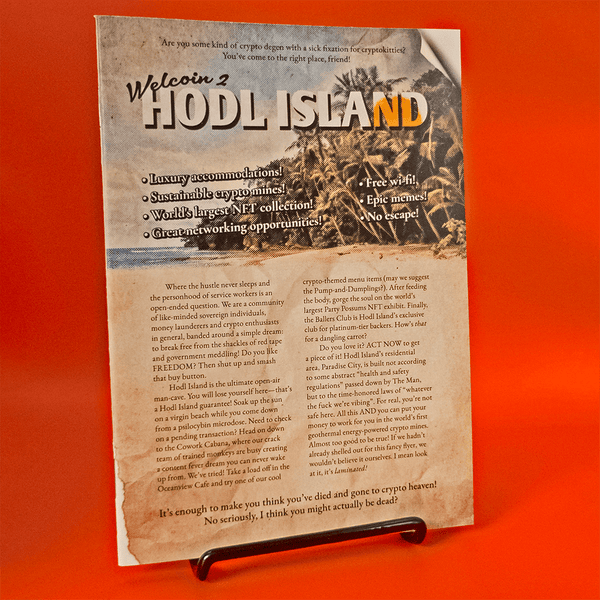 Hodl Island + PDF - Exalted Funeral