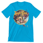 Land of Eem Turquoise Short Sleeve T-Shirt - Exalted Funeral