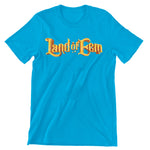 Land of Eem Logo Turquoise Short Sleeve T-Shirt