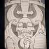 Mörk Borg Compatible Character Sheets Pad - Pilgrimage of the Penitent Version - Exalted Funeral