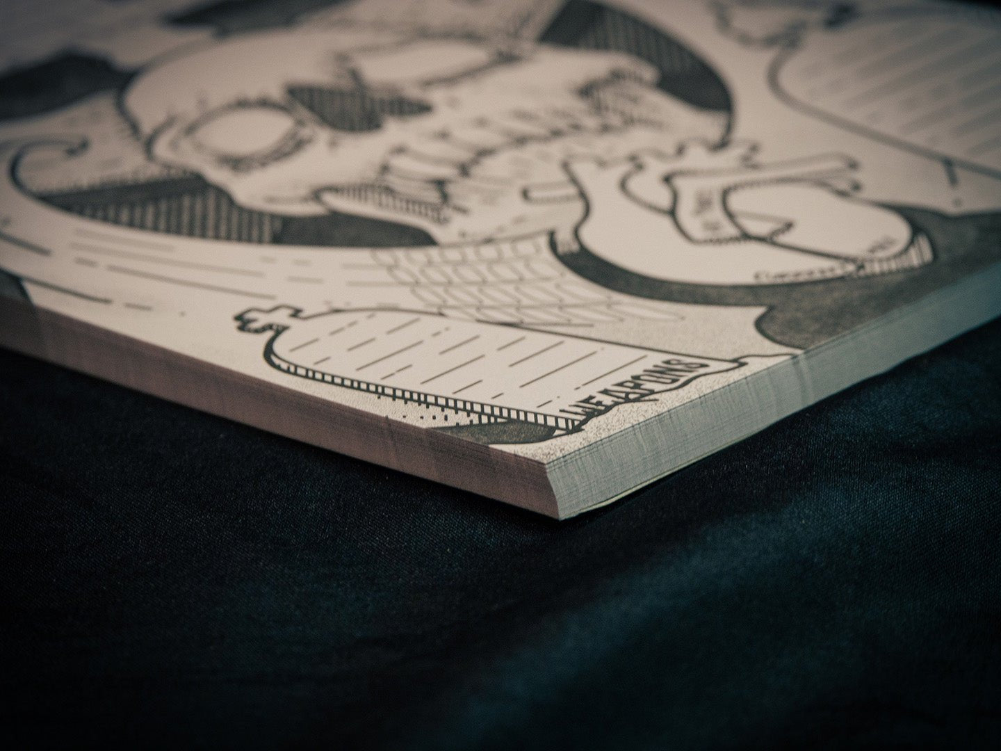 Mörk Borg Compatible Character Sheets Pad - Pilgrimage of the Penitent Version - Exalted Funeral