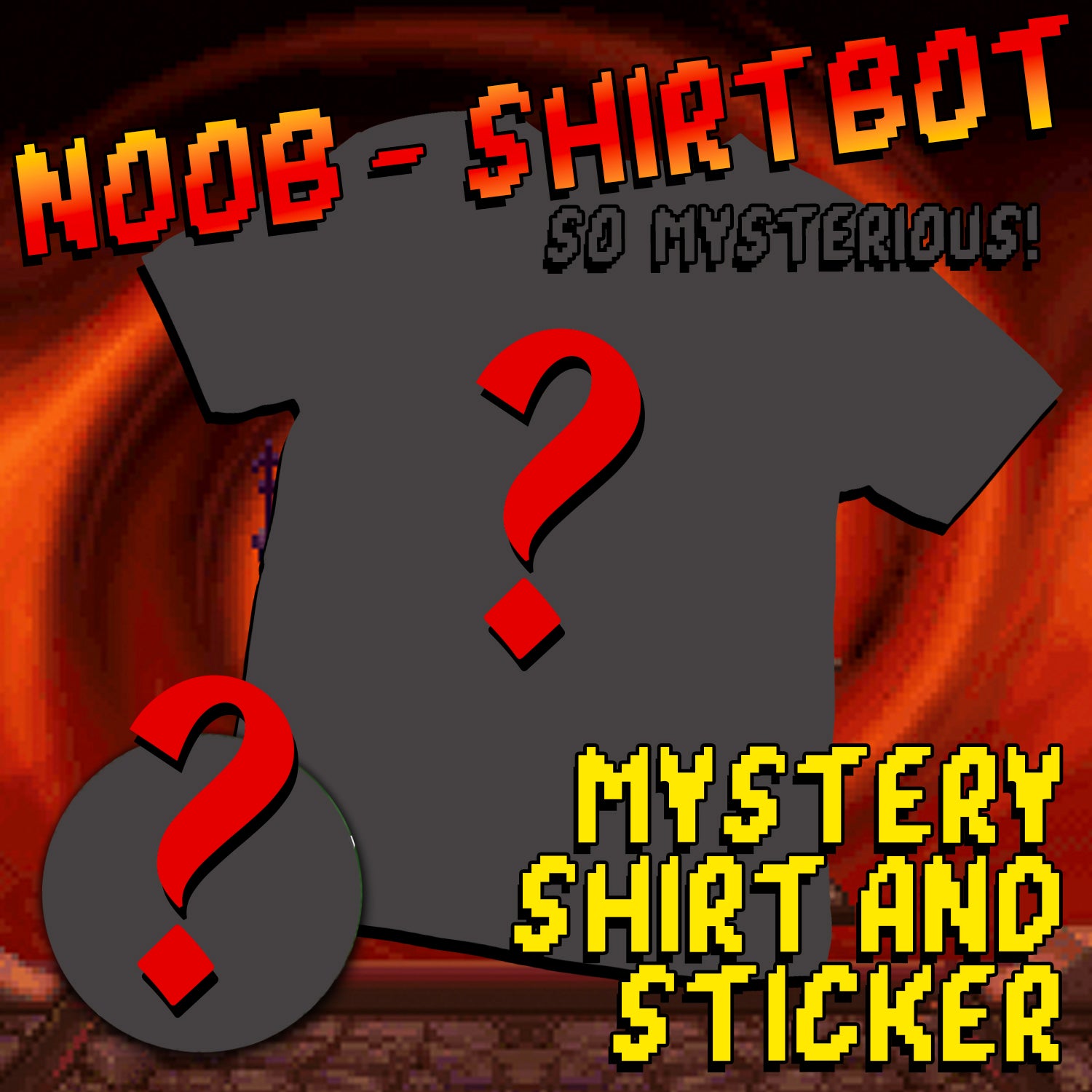 Mystery Shirt and Sticker Grab Bag!