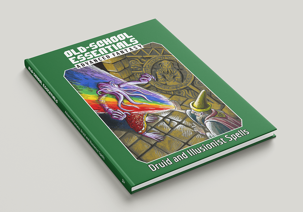 Old - School Essentials Advanced Fantasy Druid and Illusionist Spells - Exalted Funeral