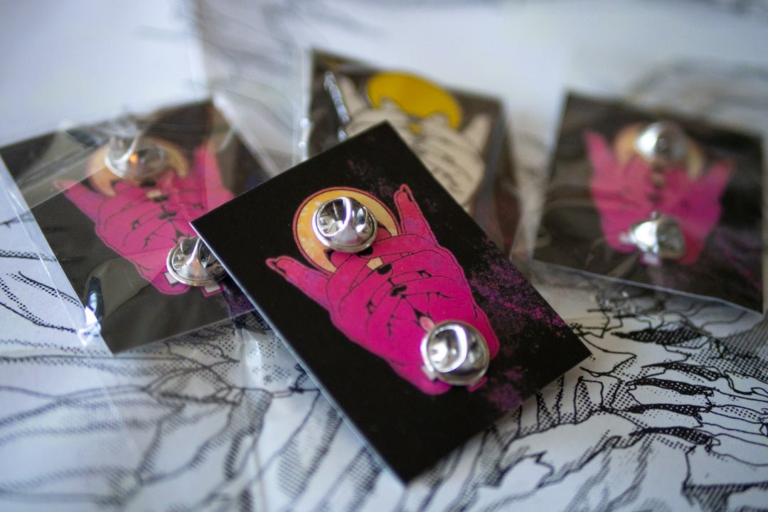 Pilgrimage of the Penitent Enamel Pin - Exalted Funeral