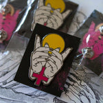 Pilgrimage of the Penitent Enamel Pin - Exalted Funeral