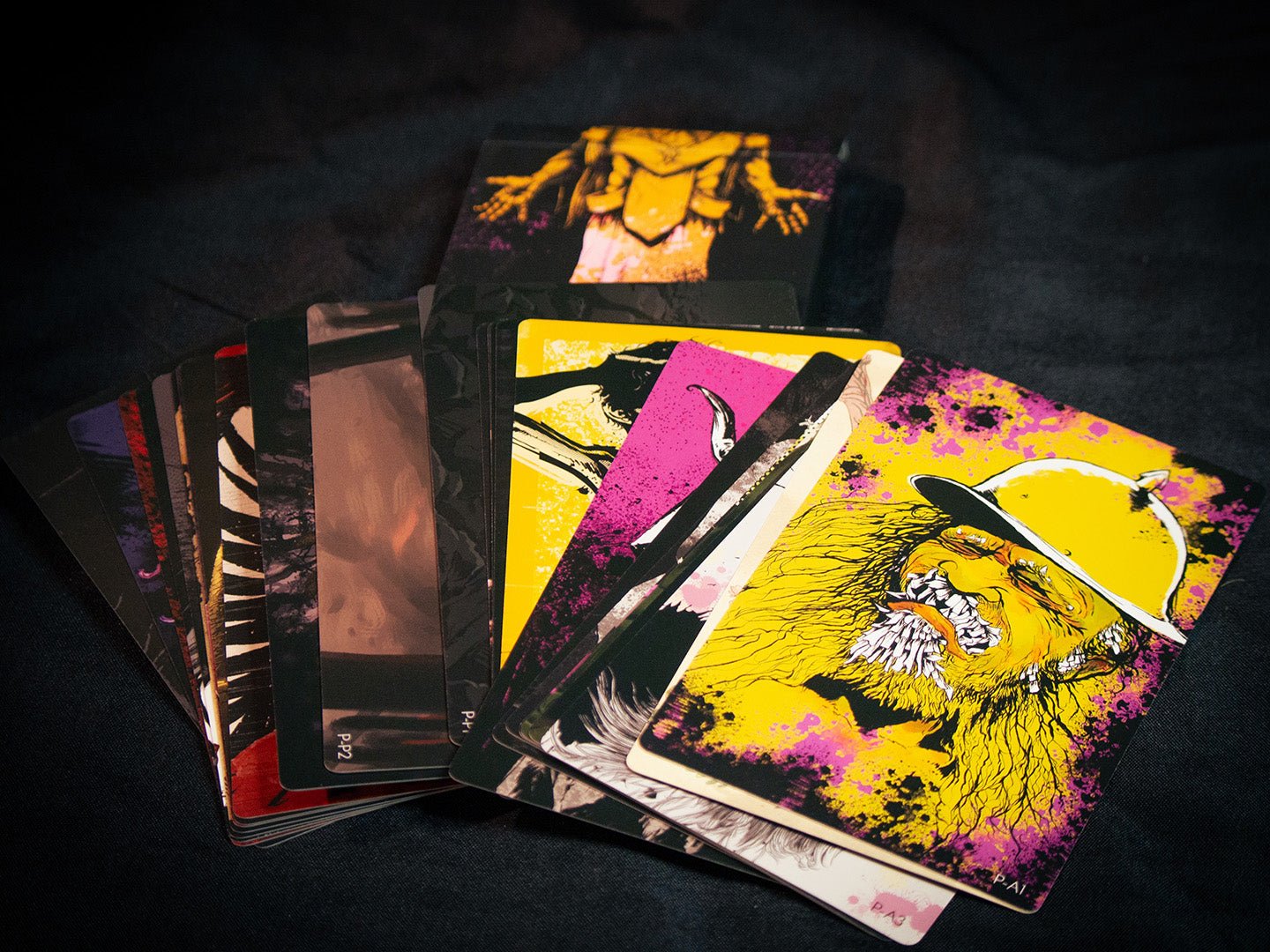 Pilgrimage of the Penitent Illustration Card Deck - Exalted Funeral