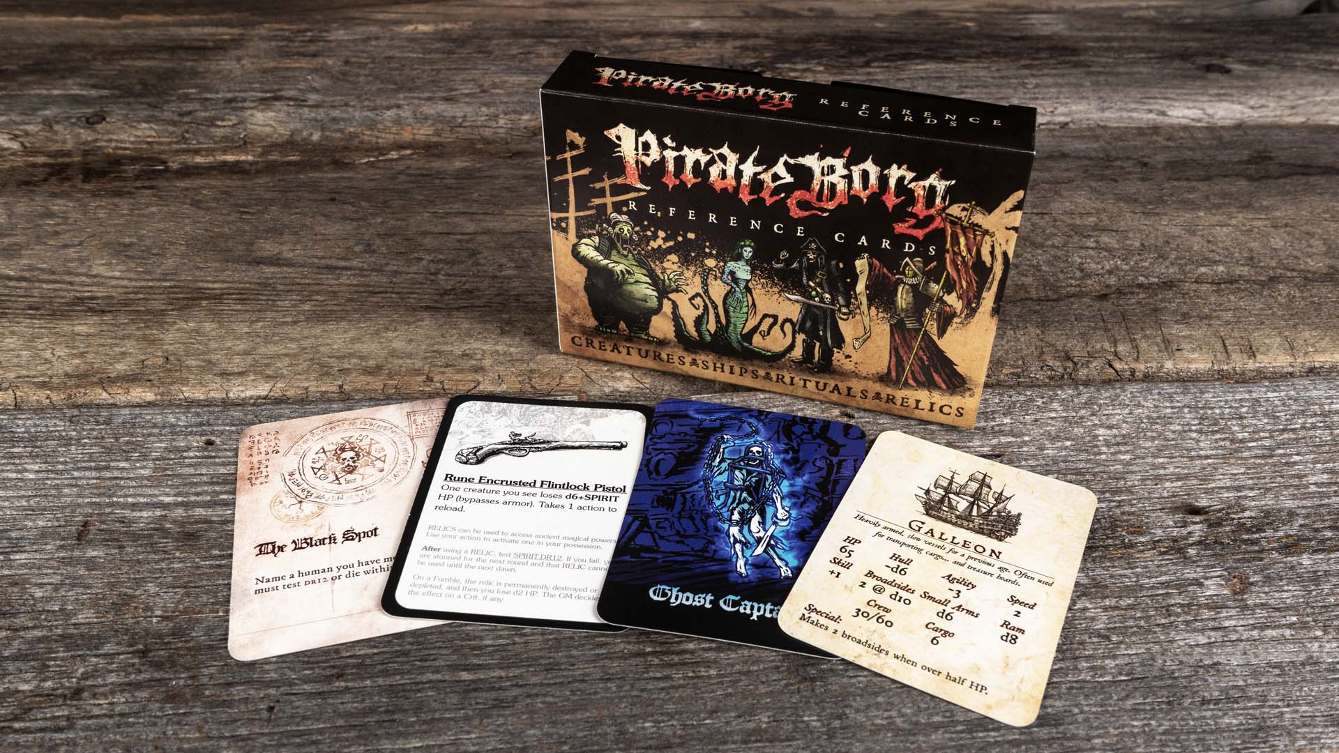 PIRATE BORG Reference Cards - Exalted Funeral