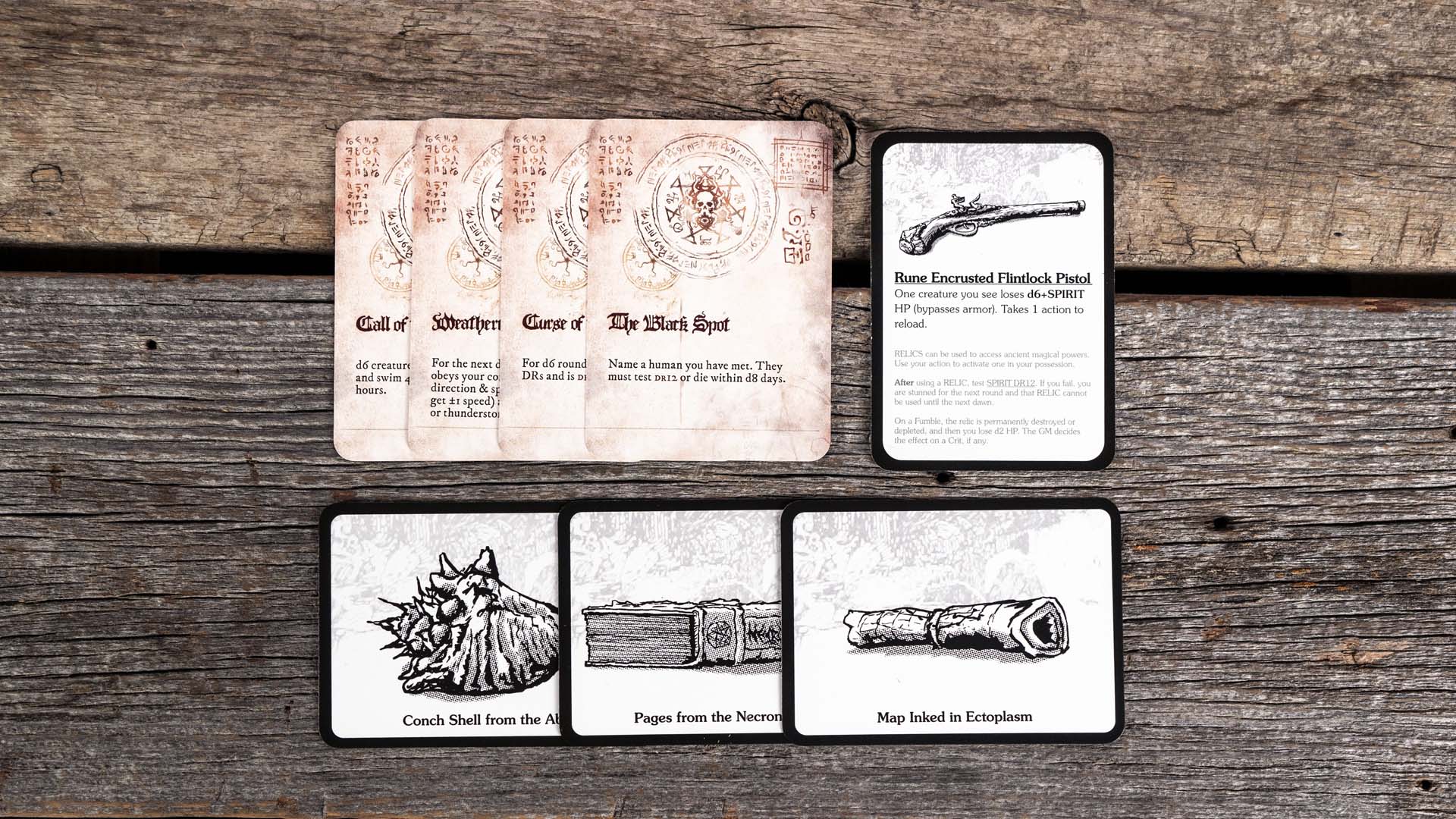 PIRATE BORG Reference Cards - Exalted Funeral